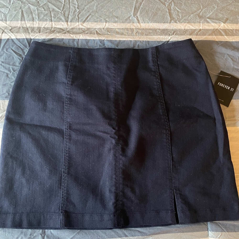 Denim Mini Skirt